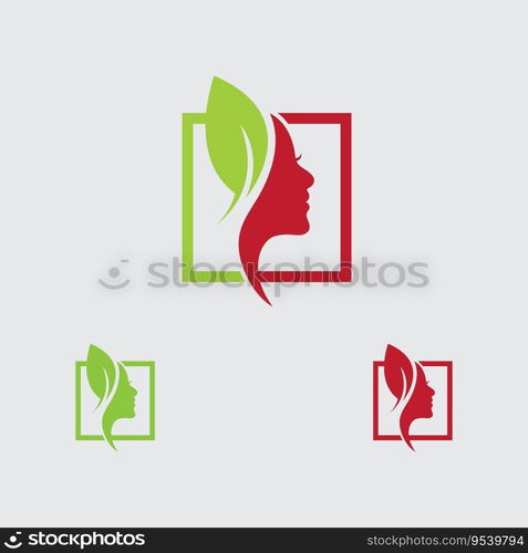  women day logo and symbol  illustration design template