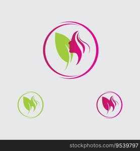  women day logo and symbol  illustration design template