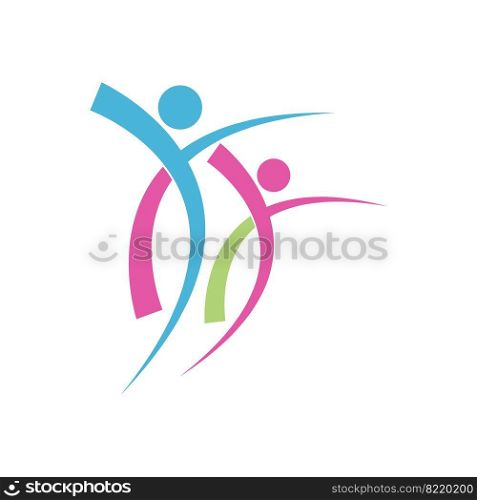 women&rsquo;s health logo illustration vector