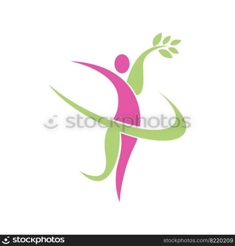 women’s health logo illustration vector