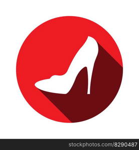 women’s shoes icon vector illustration template design