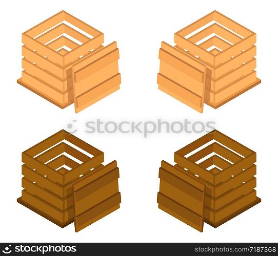 wood box icon