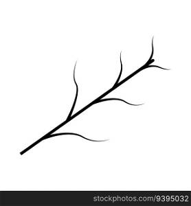 wood branch icon vector template illustration logo design
