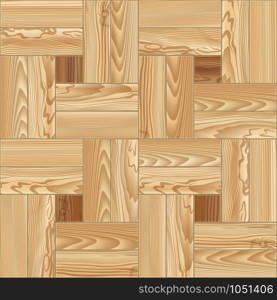 Wood floor parquet vector seamless pattern illustration. Wood floor parquet seamless pattern. Vector illustration