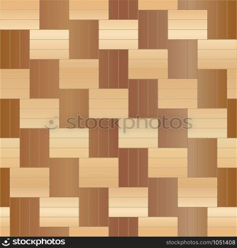 Wood floor parquet vector seamless pattern illustration. Wood floor parquet seamless pattern. Vector illustration