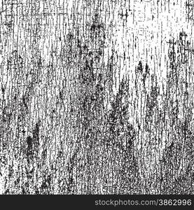 Wood grunge grainy overlay texture for your design. EPS10 vector.