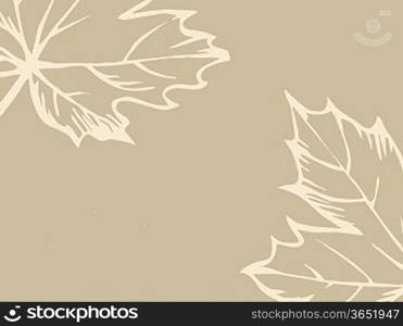 wood sheet silhouette on brown background, vector illustration