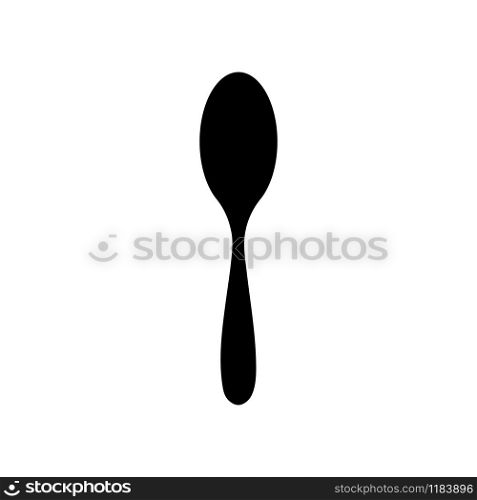 Wood spoon icon simple design. Vector eps10