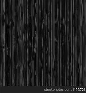 Wood texture background. Black tree surface. Wood texture background. Vector wood plank background