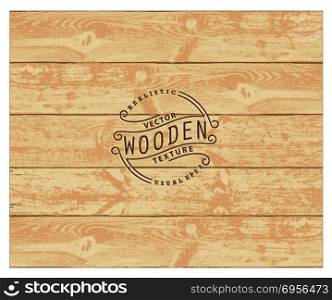 Wood texture. Background of realistic wooden planks. Tricolor, simple, usable design. The color of natural wood