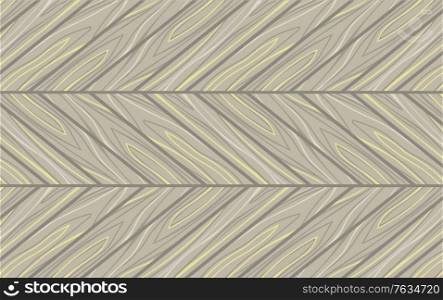 Wood tile, seamless pattern of wooden floor made of timber or oak. Natural furniture, abstract print texture, wallpaper in grey color. Vector illustration in flat cartoon style. Wooden Floor Seamless Pattern, Timber Texture