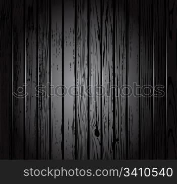 Wood vector texture in black and white style. Easy to recolor