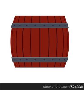 Wooden barrel vector illustration beer drink cask. Beverage alcohol old keg brown container. Vintage bar brewery