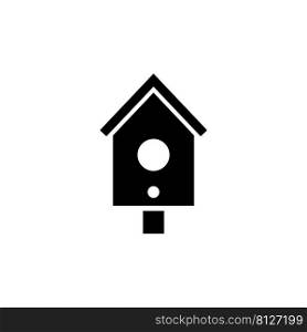 Wooden Birdhouse, Roof Pet Bird House. Flat Vector Icon illustration. Simple black symbol on white background. Wooden Birdhouse, Roof Pet Bird House sign design template for web and mobile UI element. Wooden Birdhouse, Roof Pet Bird House. Flat Vector Icon illustration. Simple black symbol on white background. Wooden Birdhouse, Roof Pet Bird House sign design template for web and mobile UI element.