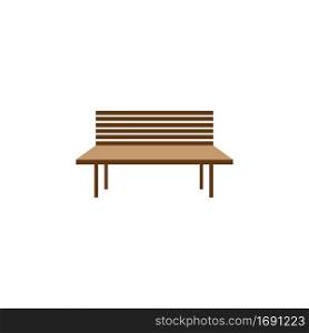 wooden chairs design illustration icon logo templat