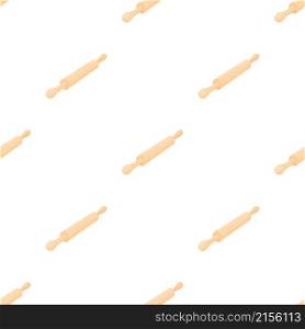 Wooden rolling pin pattern seamless background texture repeat wallpaper geometric vector. Wooden rolling pin pattern seamless vector
