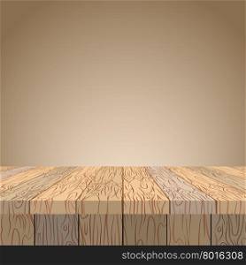 Wooden table. Wooden surface. Wood texture. Planks of wood in perspective.&#xA;