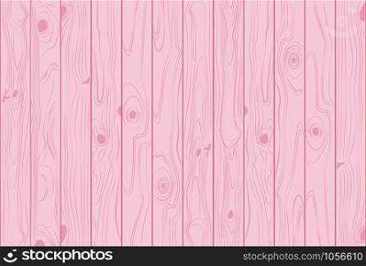 Wooden texture light pink colors pastel background - Vector illustration
