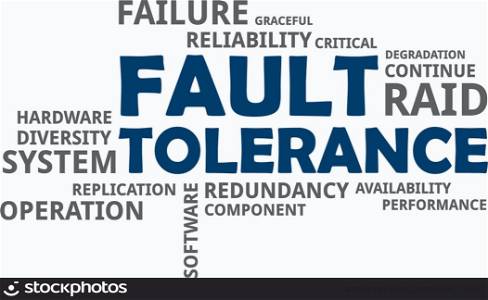 word cloud - fault tolerance