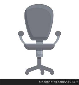 Work chair icon cartoon vector. Office desk. Business seat. Work chair icon cartoon vector. Office desk
