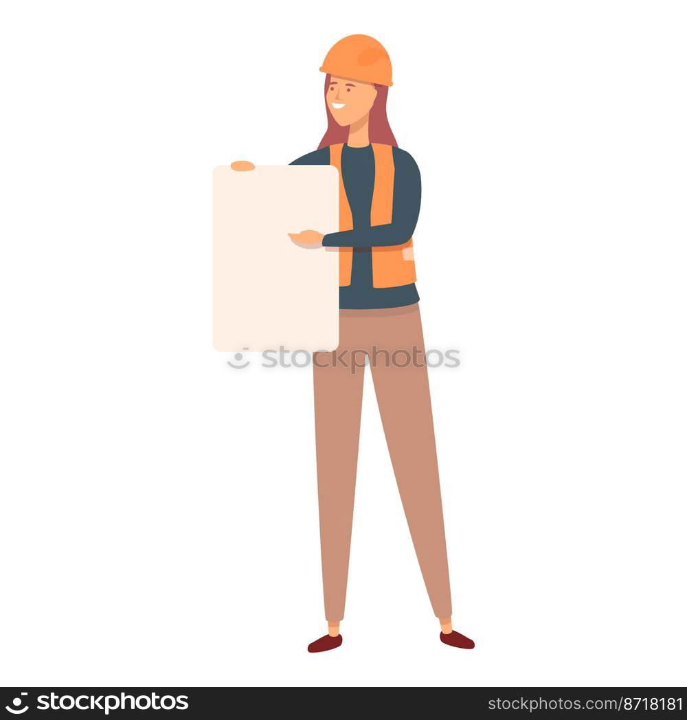 Work plan icon cartoon vector. Female business. Teamwork adult. Work plan  icon cartoon vector. Female business — Stockphotos.com