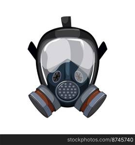 work respirator mask cartoon. work respirator mask sign. isolated symbol vector illustration. work respirator mask cartoon vector illustration