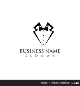 work suit logo and symbol vector