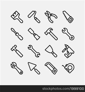 work tools icons