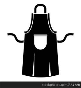 Worker apron icon. Simple illustration of worker apron vector icon for web design isolated on white background. Worker apron icon, simple style