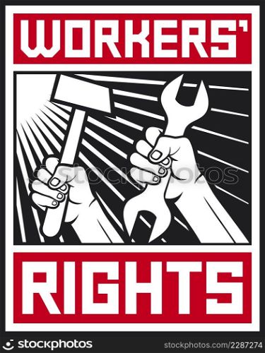 Workers rights poster