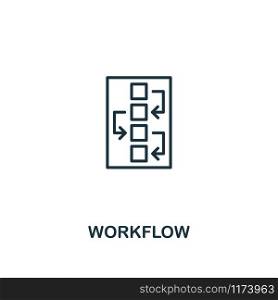 Workflow icon. Premium style design from design ui and ux collection. Pixel perfect workflow icon for web design, apps, software, printing usage.. Workflow icon. Premium style design from design ui and ux icon collection. Pixel perfect Workflow icon for web design, apps, software, print usage