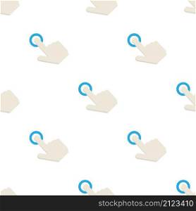 Working cursor pattern seamless background texture repeat wallpaper geometric vector. Working cursor pattern seamless vector