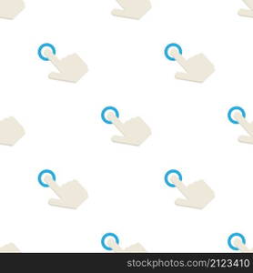 Working cursor pattern seamless background texture repeat wallpaper geometric vector. Working cursor pattern seamless vector