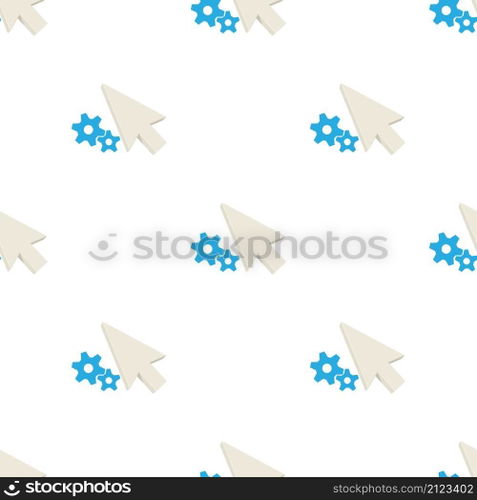 Working pointer pattern seamless background texture repeat wallpaper geometric vector. Working pointer pattern seamless vector