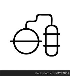 works icon vector. Thin line sign. Isolated contour symbol illustration. works icon vector. Isolated contour symbol illustration