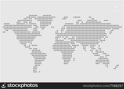 world earth map globe vector white background vector