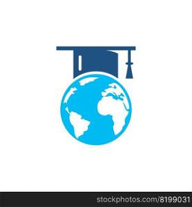 World education logo design. Modern education logo design inspiration. 