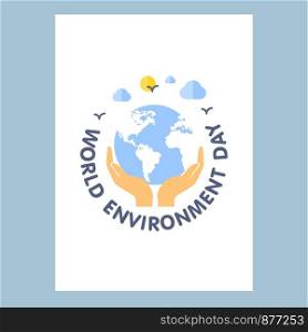 World Environment day design vector
