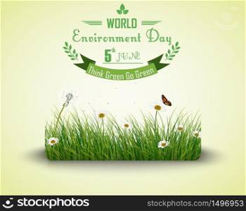 World environment day.vector