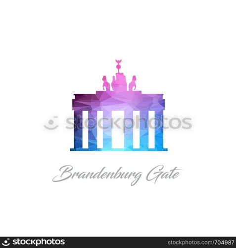 World Famous landmarks design with creative background vector