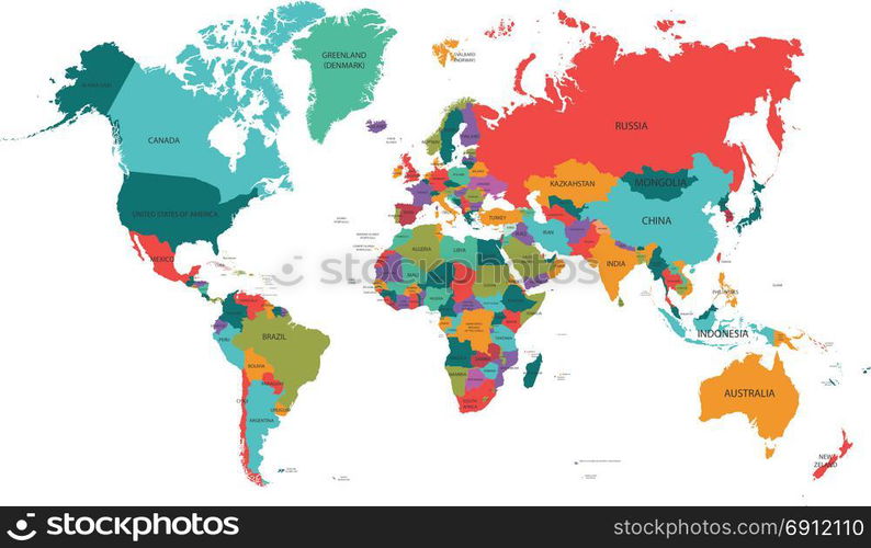 world map