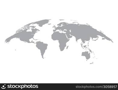 World map isolated on white background. Earth, globe icon. Vector. Earth, globe icon. Vector. World map isolated on white background.
