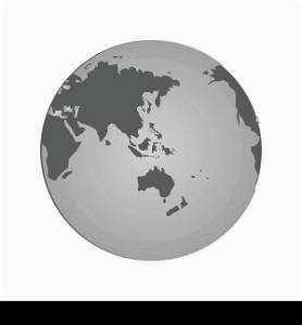 world map logo vektor template
