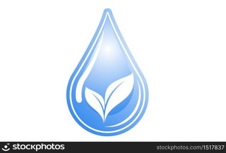 World Water Day Save Nature Concept Stock Vector