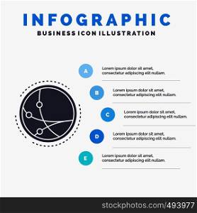 worldwide, communication, connection, internet, network Infographics Template for Website and Presentation. GLyph Gray icon with Blue infographic style vector illustration.. Vector EPS10 Abstract Template background