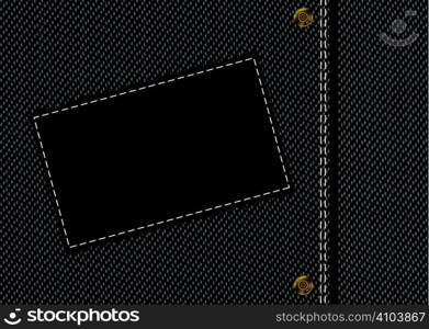 Woven material background with room for your own copy