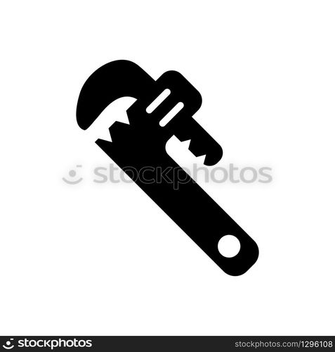 WRENCH icon design, flat style icon collection