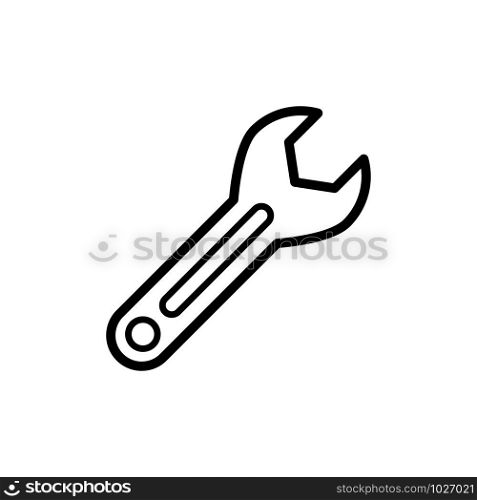 wrench icon trendy