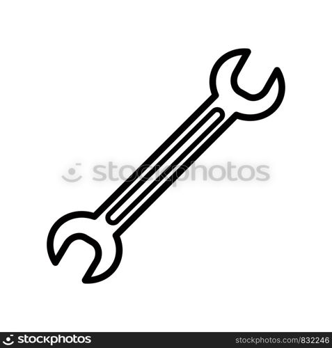 wrench icon vector design template