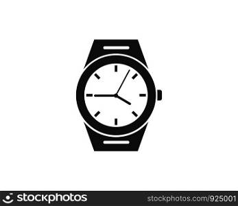 wrist watch icon vector template design template